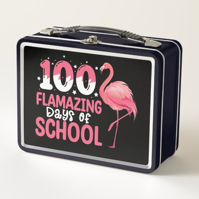 100 días flamazing de la escuela profesor flamenco (Anverso)