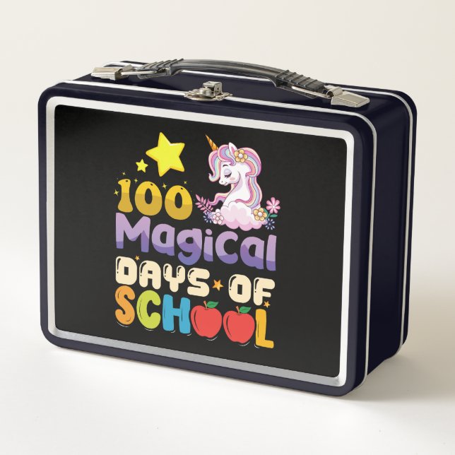100 Días Mágicos De La Escuela Maestra Unicornio (Anverso)