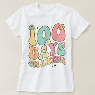 100 Días Más Inteligente Camiseta 100º Día Escolar