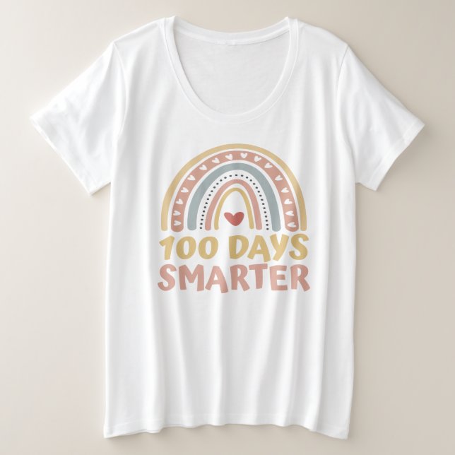100 días más inteligentes para el arco iris escola (Anverso del diseño)