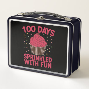100 Días Salpicados De Diversión Cupcake Colegiala