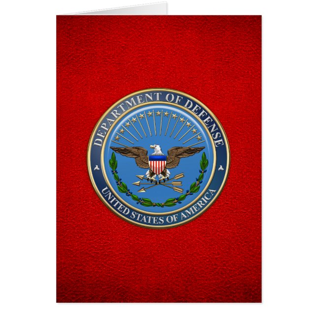 [100] Emblema del Departamento de Defensa de los E (Frente)