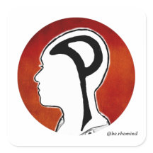 100 en el pegatina mental