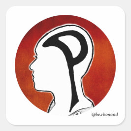 100 en el pegatina mental