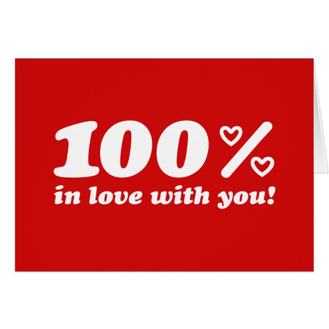 100% enamorado de ti (Anverso (Horizontal))