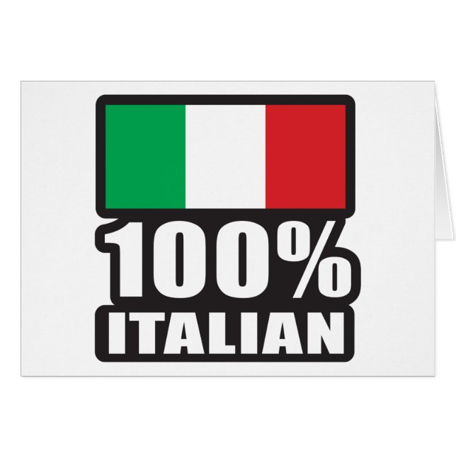 100% Italian (Anverso (Horizontal))