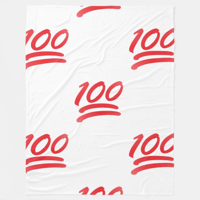 100 manta de emoji (Anverso)