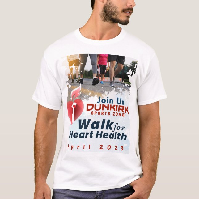 100 millas en la camiseta de abril (Anverso)