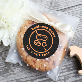 100% Nut Sin Nueces Personalizado Etiqueta de alim