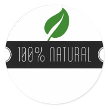 100% Pegatinas naturales