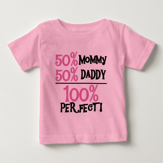 100% Perfecto - Camisetas y regalos rosas (Anverso)