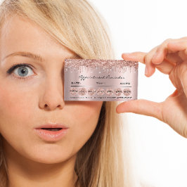 100 Tarjetas de recordatorio de cita Clavando Las 