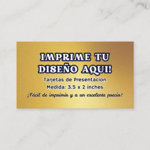 100 Tarjetas Impresión de Tarjetas para Negocio