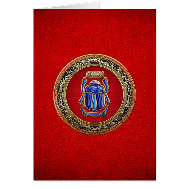 [100] Tesoro: Antiguo Scarab egipcio (Frente)