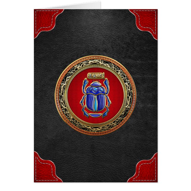 [100] Tesoro: Antiguo Scarab egipcio (Frente)