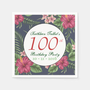 100a servilleta de papel de la fiesta de