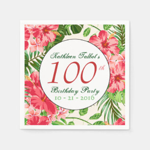 100a servilleta de papel de la fiesta de