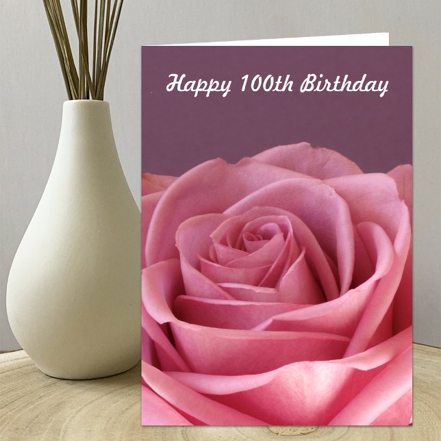 100a tarjeta de cumpleaños color de rosa (Subido por el creador)