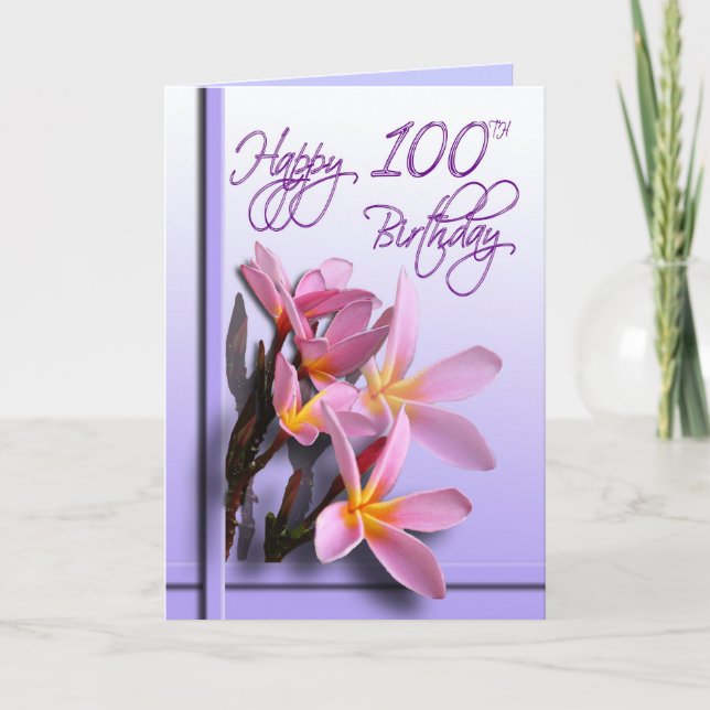 100a tarjeta floral de la enhorabuena del (Anverso)