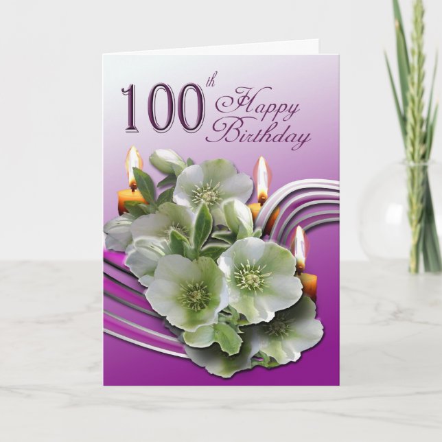 100a tarjeta floral de la enhorabuena del (Anverso)