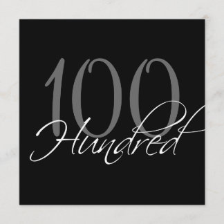 100as invitaciones del cumpleaños del gris negro