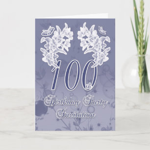 100o La Florida de la invitación de la fiesta de