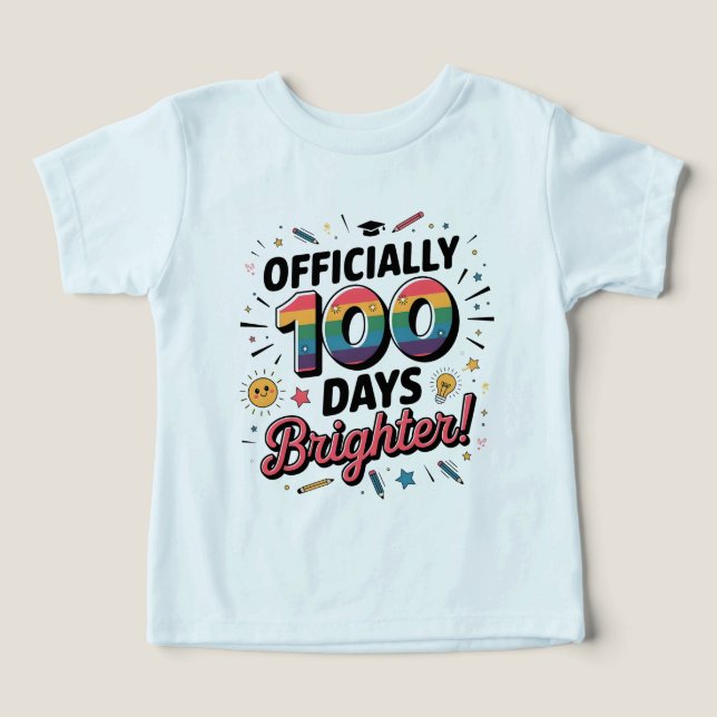 100th Day of School, Officially 100 Days Brighter (Diseño delantero )