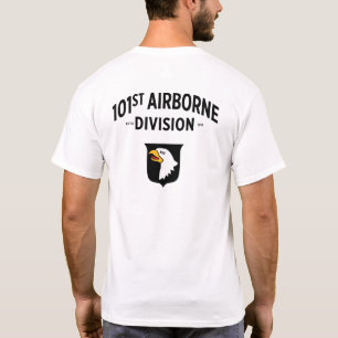 101ª Camiseta De La División Aérea (Delantero+Atrá