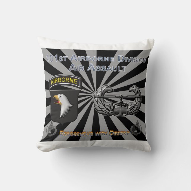 101ª División Aérea Cojín decorativo de Regalos (Anverso)