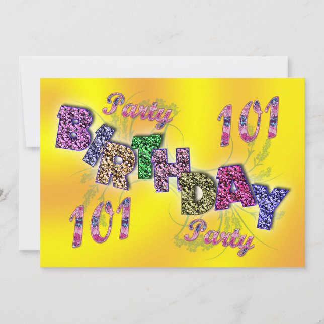 101ª invitación (Anverso)