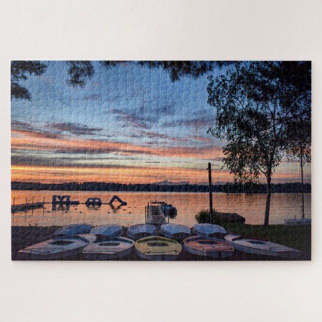 1014 Pieza Ramah Sunset Jigsaw Puzzle (Horizontal)