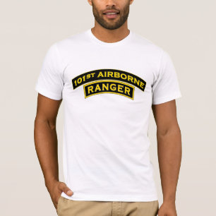 101o Camiseta aerotransportada de la etiqueta del