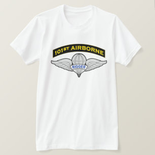 101o Camiseta aerotransportada del instalador