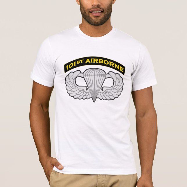 101o Camiseta aerotransportada y del salto de las (Anverso)