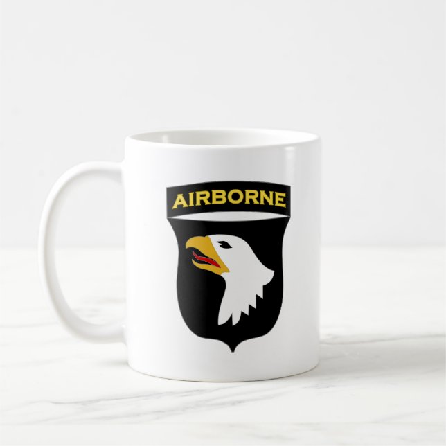 101o Taza de SSI de la división aerotransportada (Izquierda)