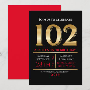 102.ª invitación a la Fiesta Negra de Oro
