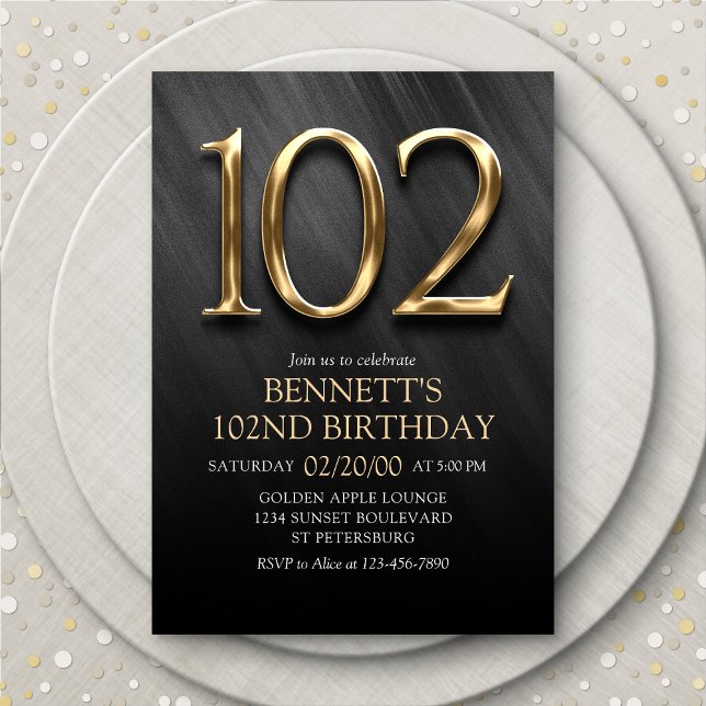 102.ª Invitación de cumpleaños (Subido por el creador)