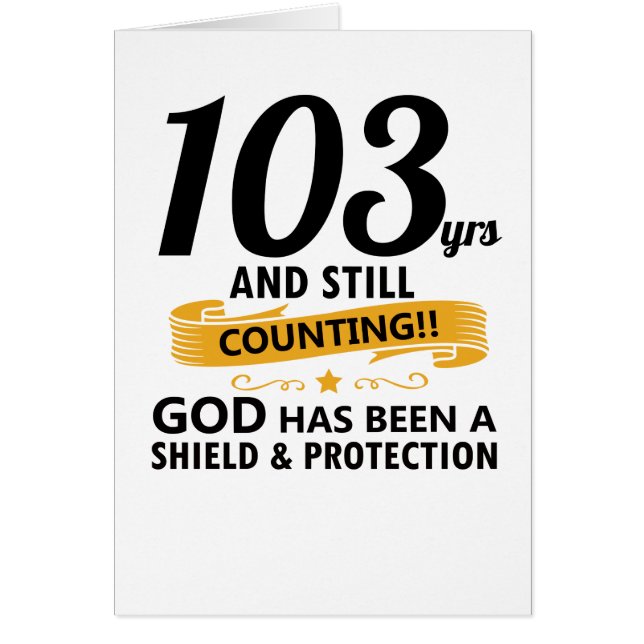 103 años y aún contando cumpleaños (Frente)