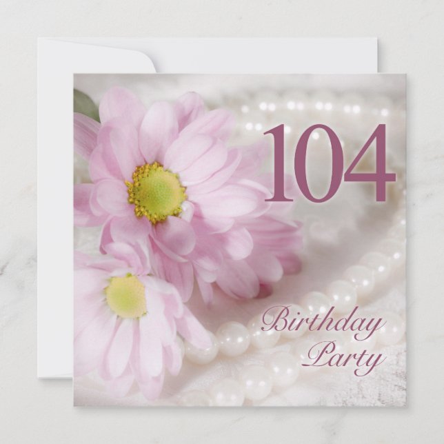 104ª invitación a la fiesta de cumpleaños con mari (Anverso)