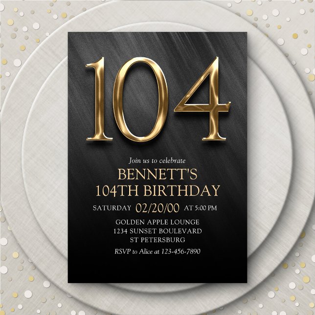 104ª invitación de cumpleaños (Subido por el creador)