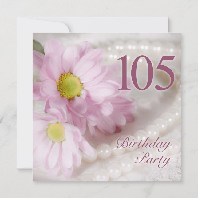 105ª invitación a la fiesta de cumpleaños con mari (Anverso)