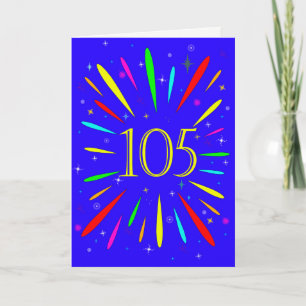 105ª Tarjeta de Explosión de Cumpleaños