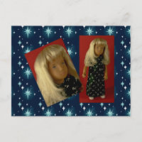 105 Sasha Long Dress tarjeta postal