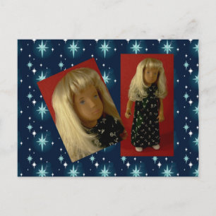 105 Sasha Long Dress tarjeta postal