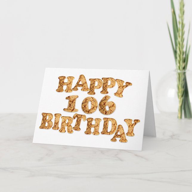 106ª tarjeta de cumpleaños para un amante de las g (Anverso)