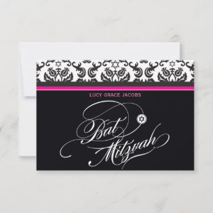 107TARJETAS DE RESPUESTA DE BAT MITZVAH :: ceremon
