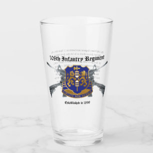 108º Regimiento de Infantería Vidrio de 16 oz