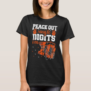 10.ª Camisetas de cumpleaños niños básquetbol: Paz
