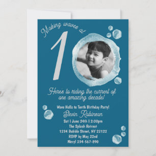 10.ª Invitación a la fiesta de cumpleaños de la bu