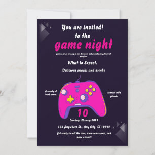 10.ª invitación de VÍDEO de cumpleaños para chicas